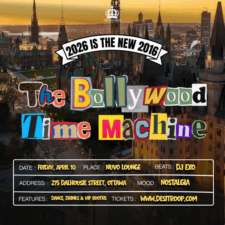 The Bollywood Time Machine – Ottawa